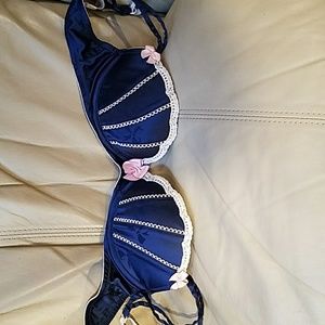 Blue Victoria secret bra